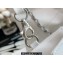 Chanel Calfskin CHANEL 22 Small Handbag AS3260 White/Silver 2022