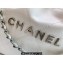 Chanel Calfskin CHANEL 22 Small Handbag AS3260 White/Silver 2022