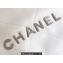 Chanel Calfskin CHANEL 22 Medium Handbag AS3261 White/Silver 2022