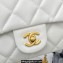 Chanel Mini Flap Bag in Lambskin AS3456 White 2022
