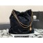 Chanel Velvet Sequins CHANEL 22 Large Handbag AS3262 Black 2022