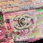 Chanel Sequins Mini Classic Flap Bag Pink 2022