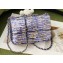 Chanel Sequins Mini Classic Flap Bag Blue 2022
