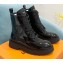 Louis Vuitton Patent Calf leather Territory Flat Ranger Ankle Boots Black 2022