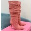 Paris Texas Heel 9cm Holly embellished suede boots Pink 2022