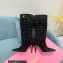 Paris Texas Heel 9cm Holly embellished suede boots Black 2022