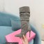 Paris Texas Heel 9cm Holly embellished suede boots Gray 2022