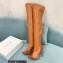 Casadei Heel 12cm Blade Leather over-the-knee boots Patent Rodeo 2022