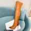Casadei Heel 12cm Blade Leather over-the-knee boots Patent Rodeo 2022