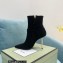 Tom Ford Heel 10.5cm LEATHER PADLOCK ANKLE boots Suede Black 2022