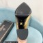 Versace Heel 15cm Platform 5.5cm Leather Knee-high boots Gold 2022