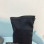 Versace Heel 15cm Platform 5.5cm Leather Knee-high boots Glitter Black 2022