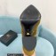 Versace Heel 15cm Platform 5.5cm Leather Knee-high boots Glitter Gold 2022