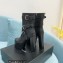 Saint Laurent Heel 14.5cm Platform 5.5cm Cherry Buckle-Trio Booties Black 2022
