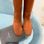 Saint Laurent kate boots in leather Suede Caramel 2022