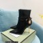 Tom Ford Heel 10.5cm LEATHER PADLOCK ANKLE boots Black 2022