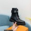 Louis Vuitton Territory Flat Ranger Ankle Boots Black with LV Circle and Vuitton signatures on the strap 2022