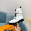 Louis Vuitton Territory Flat Ranger Ankle Boots White with LV Circle and Vuitton signatures on the strap 2022