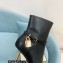 Tom Ford Heel 10.5cm LEATHER PADLOCK ANKLE boots Black 2022