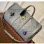 Louis Vuitton Taurillon Monogram leather Climbing Theme Keepall 50 Bag M20901 Gray