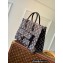 Louis Vuitton Monogram Canvas OnTheGo MM Tote Bag with an outside pocket M46154 Black