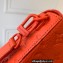 Louis Vuitton Taurillon Monogram leather S-Lock Vertical wearable wallet Bag Orange