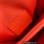 Louis Vuitton Taurillon Monogram leather S-Lock Vertical wearable wallet Bag Orange