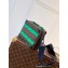 Louis Vuitton Monogram Canvas Handle Soft Trunk Bag Green
