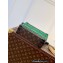 Louis Vuitton Monogram Canvas Handle Soft Trunk Bag Green