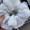 Gucci GG White Lace Scrunchie 2022