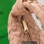 Bottega Veneta Chain mini jodie intrecciato leather top handle bag Nude