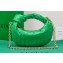 Bottega Veneta Chain mini jodie intrecciato leather top handle bag Green
