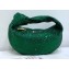 Bottega Veneta mini jodie rhinestone-embellished satin top handle bag Green