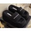 Alexander Wang Heel 9.5cm Platform 6cm Taji Slide Sandals Shearling Black 2022