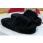 Bottega Veneta resort teddy Shearling slides Black 2022