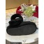 Bottega Veneta resort teddy Shearling slides Black 2022