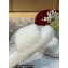Bottega Veneta resort teddy Shearling slides White 2022