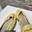 Bottega Veneta leather madame pumps Light Yellow
