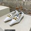 Bottega Veneta leather madame pumps White