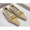 Bottega Veneta leather madame pumps Beige