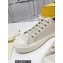 Fendi Domino fabric low-tops Sneakers White 2022
