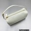 The Row 90s Top-handle Bag in Leather 1816 Lambskin White