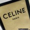 Celine LARGE SQUARE Bag in Textile with CELINE print and Calfskin 60218