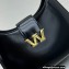 Alexander Wang W Legacy Small Hobo Bag In Leather 3046 Black/Gold