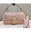 Fendi Medium Baguette sheepskin bag Pink