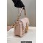 Fendi Medium Baguette sheepskin bag Pink