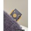 Fendi Medium Baguette sheepskin bag Gray