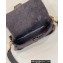 Fendi Medium Baguette sheepskin bag Gray