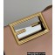 Fendi Way Small Leather Bag Apricot