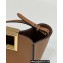 Fendi Way Small Leather Bag Brown